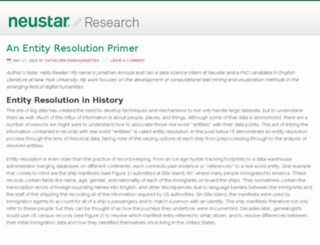 research.neustar.biz screenshot