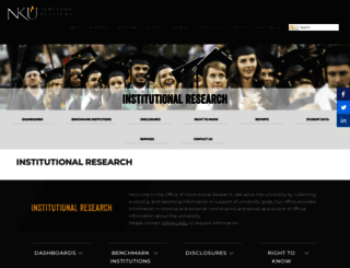 research.nku.edu screenshot