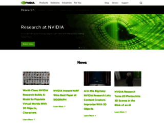 research.nvidia.com screenshot