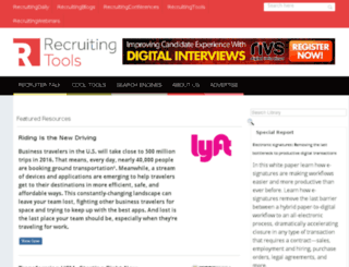 research.recruitingtools.com screenshot