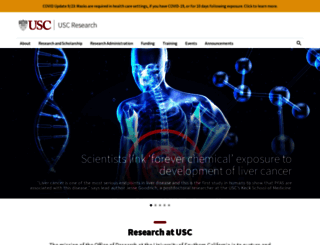 research.usc.edu screenshot