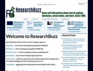 researchbuzz.org screenshot