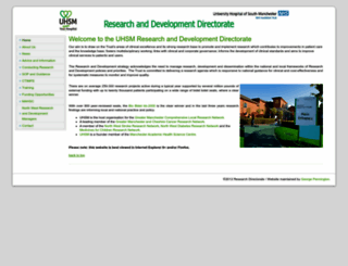 researchdirectorate.org.uk screenshot