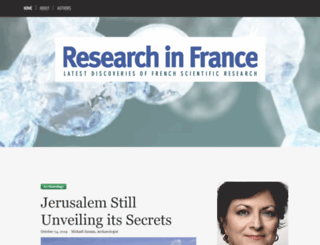 researchinfrance.com screenshot