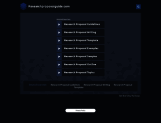 researchproposalguide.com screenshot