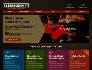 researchquest.org screenshot