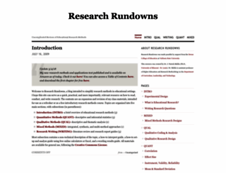 researchrundowns.wordpress.com screenshot