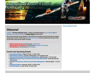 researchvessels.org screenshot