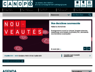 reseau-canope.fr screenshot
