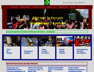 reseau-chretien-immigres.fr screenshot