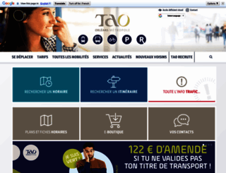 reseau-tao.fr screenshot