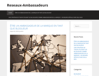 reseaux-ambassadeurs.fr screenshot