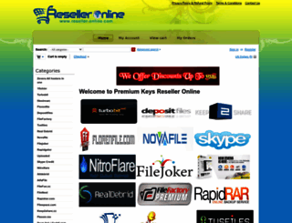 reseller-online.com screenshot
