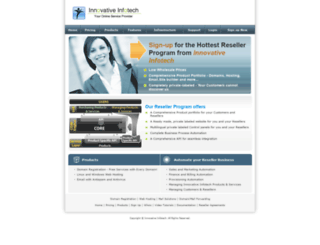 reseller.iinfotech.com screenshot