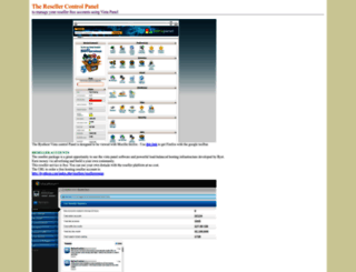 reseller.vista-panel.com screenshot