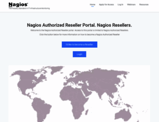 resellers.nagios.com screenshot