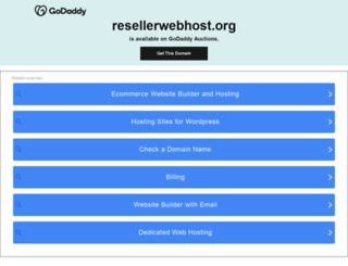 resellerwebhost.org screenshot