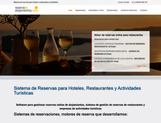 reservadealojamientos.com screenshot