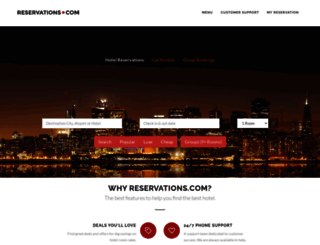 reservation.com screenshot