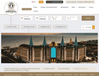 reservation.delphinhotel.com screenshot