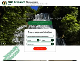 reservation.gites-de-france-jura.com screenshot