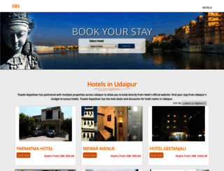 reservation.travelsrajasthan.com screenshot