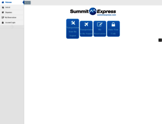 reservations.summitexpress.com screenshot