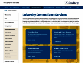 reservations.ucsd.edu screenshot