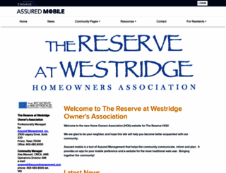 reserveatwestridge.nabrnetwork.com screenshot