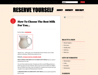 reserveyourself.wordpress.com screenshot