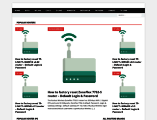 reset-router.com screenshot