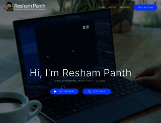 reshampanth.com screenshot
