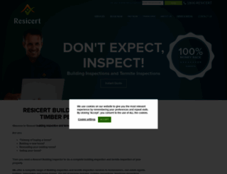 resicert.com screenshot