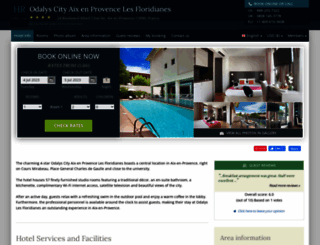 residence-les-floridianes.h-rez.com screenshot