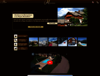 residence-marmottane.com screenshot