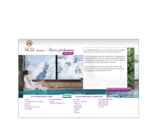 residences-mgm.com screenshot