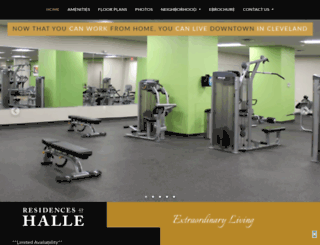 residencesathalle.com screenshot
