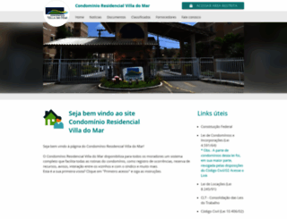 residencialvilladomar.com.br screenshot