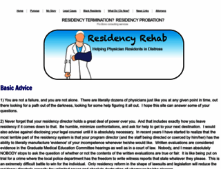 residencyrehab.com screenshot