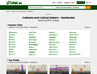 residential-cabinet-makers.cmac.ws screenshot
