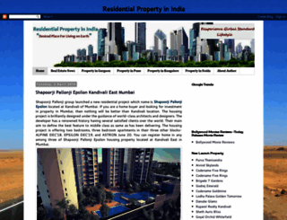 residential-property-in-india.blogspot.com screenshot