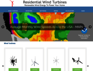 residential-wind-turbines.com screenshot