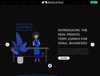 residential.bankunited.com screenshot