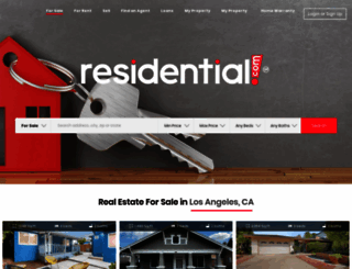 residential.com screenshot