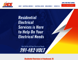 residentialelectricalsvcs.com screenshot