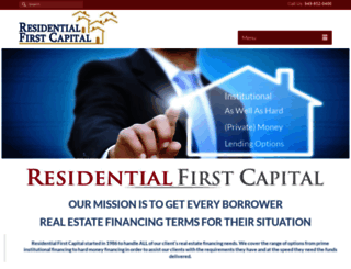 residentialfirstcapital.com screenshot
