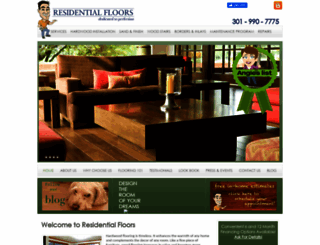 residentialfloors.com screenshot