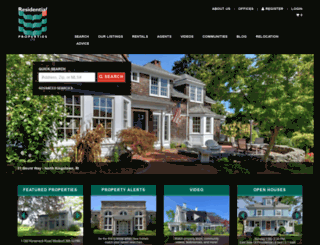 residentialproperties.com screenshot
