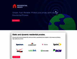 residentialproxy.online screenshot