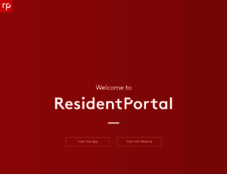 residentportal.com screenshot